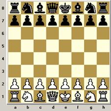 O peão branco da peça de xadrez fica na borda do tabuleiro de xadrez contra  o fundo gerado por ia